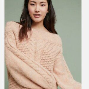 FINAL SALE 🔥 Anthropologie Off-the-Shoulder Sweater by Sleeping On Snow - Sz M